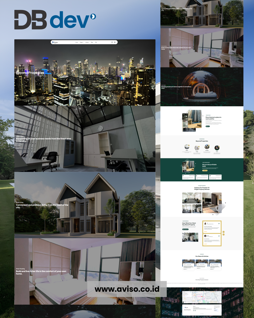Desain Web Aviso
