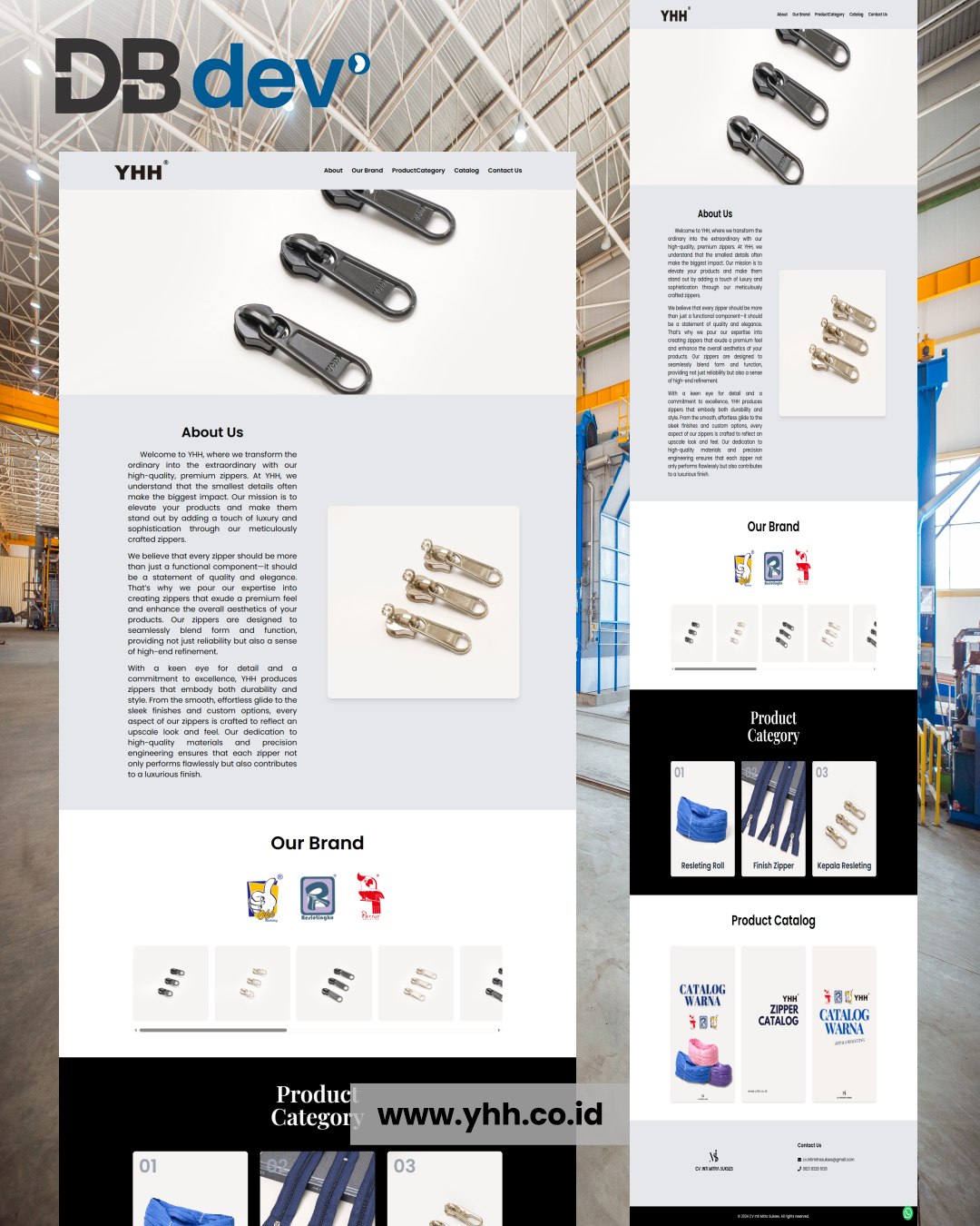 Desain Web YHH